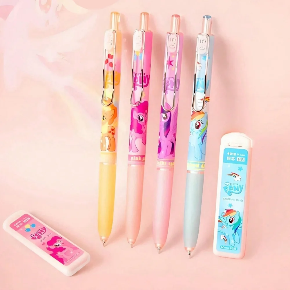 1/2/3/4pcs Set of Automatic Mechanical Pencils with Refills A cute cartoon mechanical pencil set designed for students - view 3