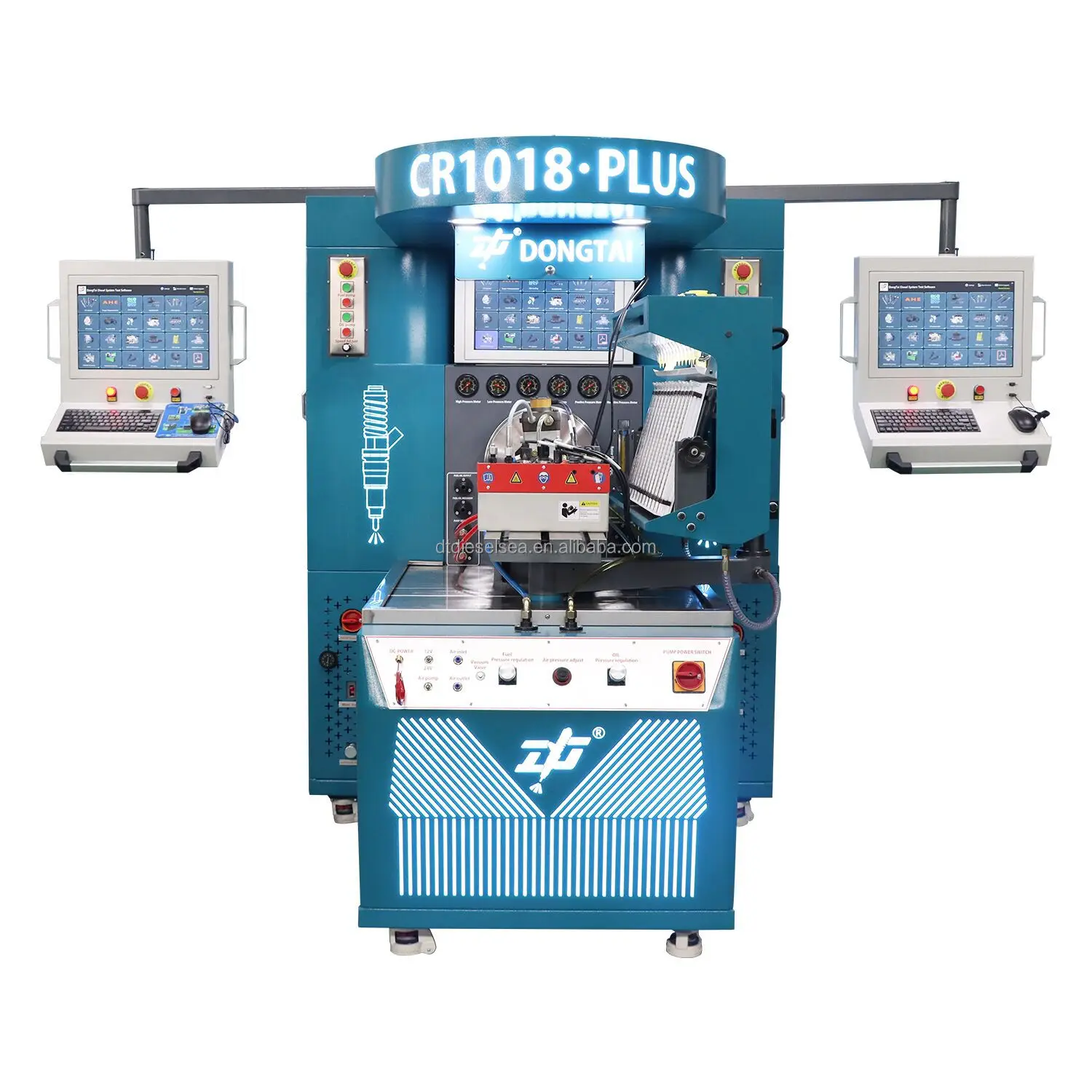 NEW MODEL CR1018-PLUS Multifunctional TEST BENCH CRI/CRP/EUI/EUP/PT/HEUI/EURO 2/F2E/ECD/VP37/VP44/RED4/BIP/QR