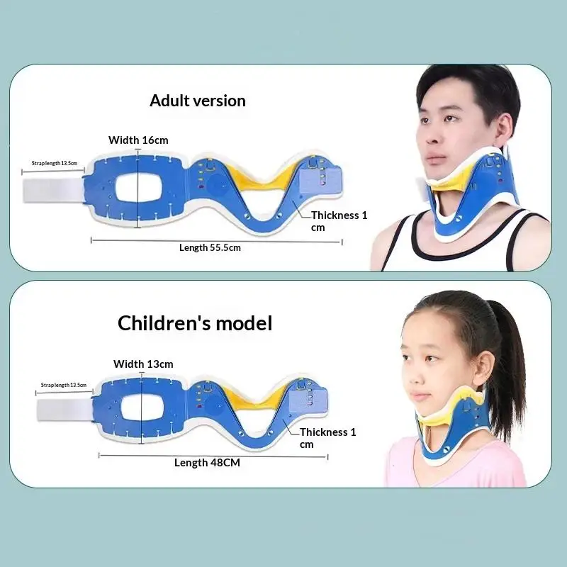 Pro Neck Support Cervical Brace 360 Degree Support System Neck Stretcher Therapy Tractor Orthosis Brace For Adults Children