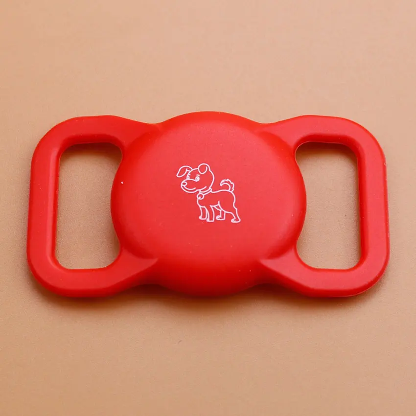 Яркий светящийся защитный силиконовый ошейник для Apple Airtag