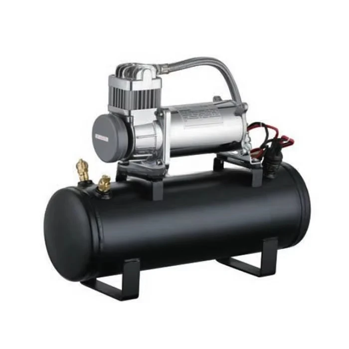 Hot Sale 12V Air Compressor Universal 12v Car Air Ride Suspension Kit Tire Inflation Tool with 1.5 Gallon Air Tank