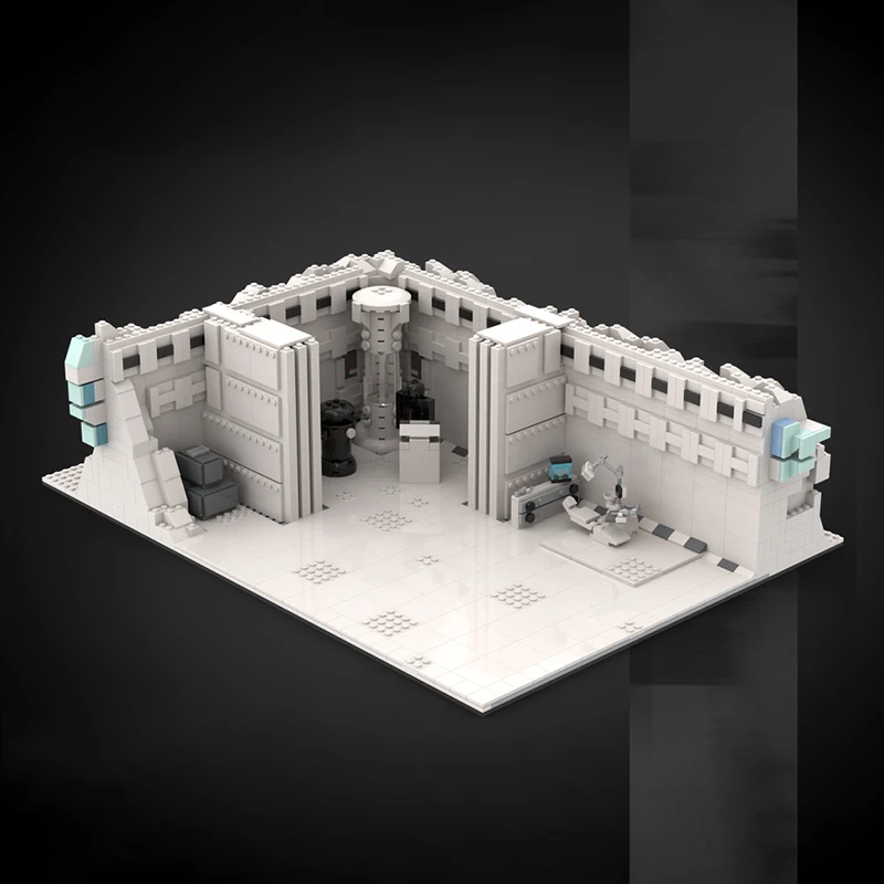 Exquisite Neue Produkt MOC Bausteine Planet Szene Modell Kämpfer Basis Technologie Modulare kinder Spielzeug Geschenk DIY AssemblySet