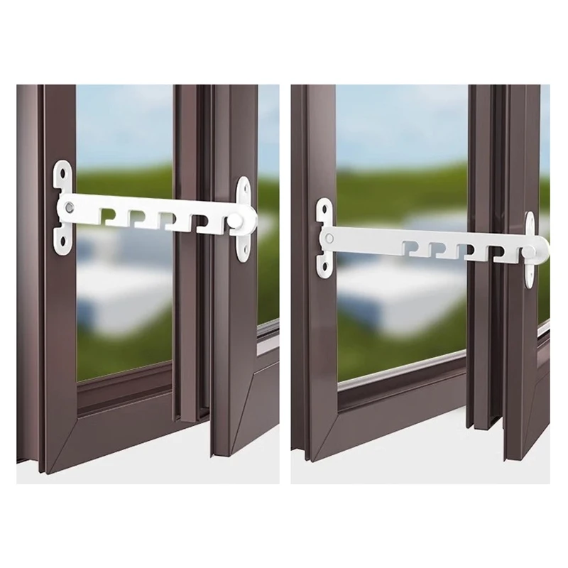 

Adjustable Windowlock Child Safety Lock Stopper Falling Prevention Lock Limiter Care For Baby Child Protection Window Restrictor