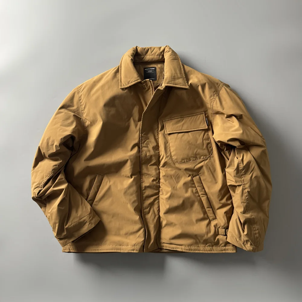 

Утепленная куртка-пуховик Suqk Workwear: повседневная, свободная, теплая, ветрозащитная, на молнии, стандартной длины, верхняя одежда