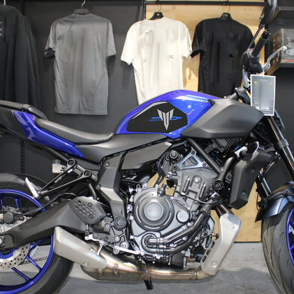 MT 09 SP New Motorcycle Non-slip Side Fuel Tank Stickers Waterproof Pad Rubber Sticker For YAMAHA MT-09 MT09 SP 2024-2025