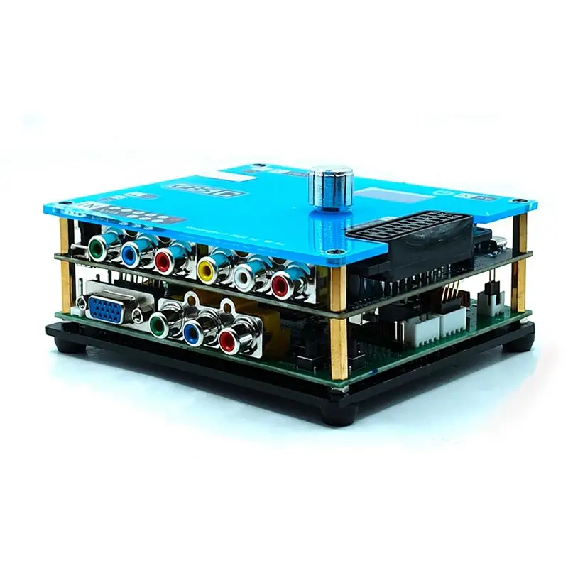 DT21 for GBSC Converter RGBS VGA Scart Ypbpr Game Video Transcoder GBS Control Upgraded to VGA HD Upscaler