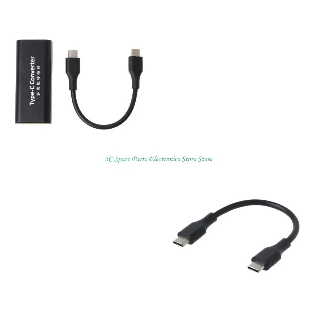 

SZ USB Type C Male Power Converter Adapter Connector for PC Laptop Adapter Plug Female