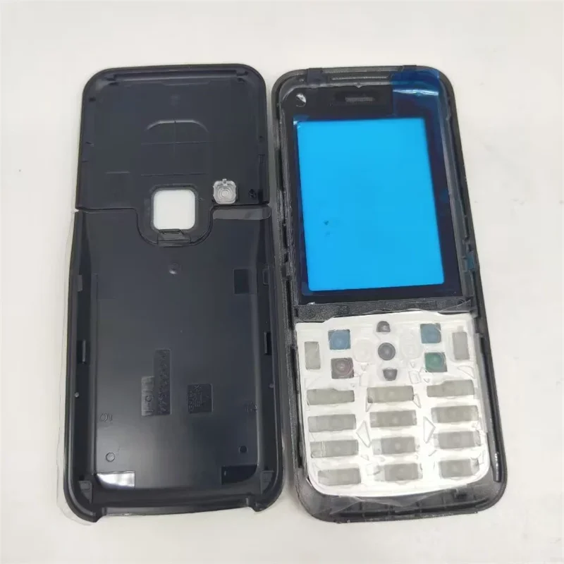 For Nokia 6120 6120C Phone Housing Cover Case+Keypad+battery Back Cover Replacement Parts