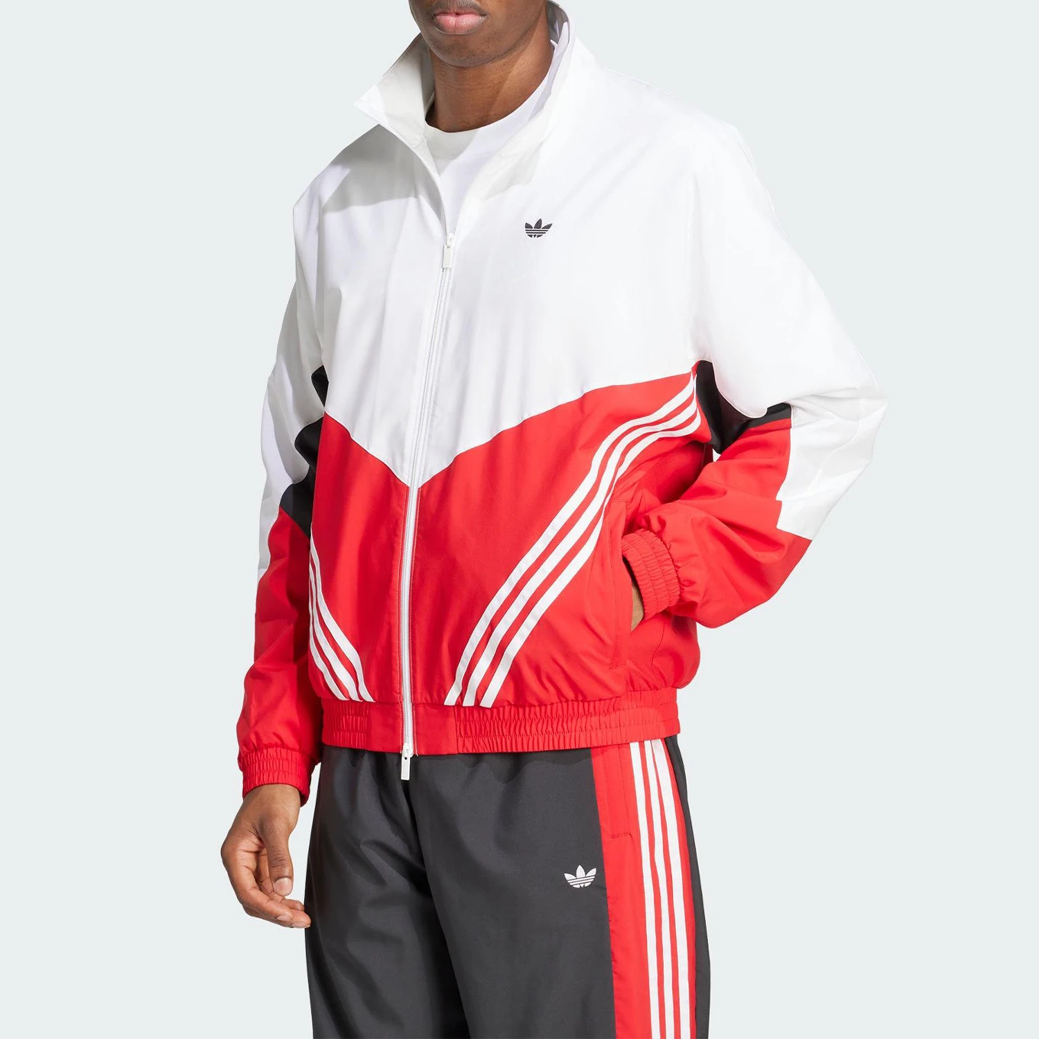 

Adidas genuine Originals Men's Stand-Collar Casual Jacket KA4549