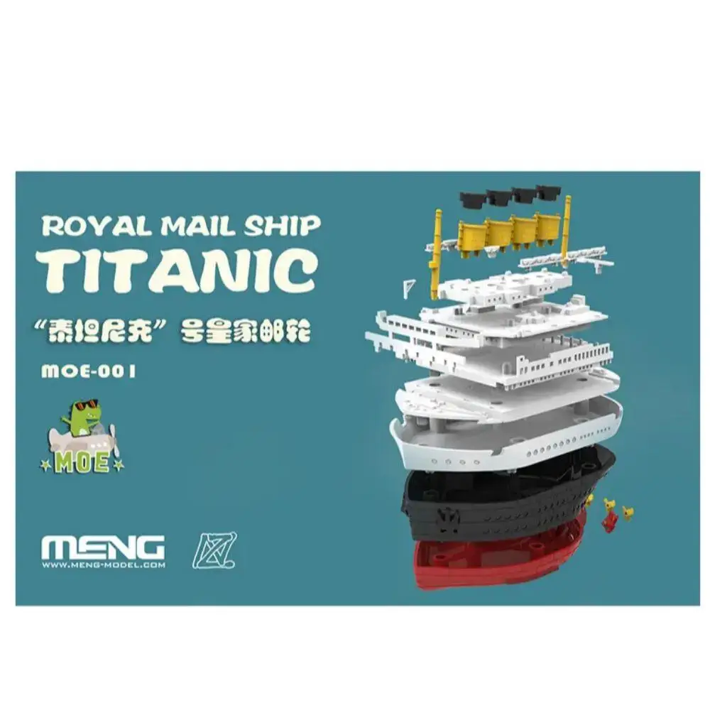

Комплект модели сборки MENG MOE-001 Королевский почтовый корабль Титаник Пластик