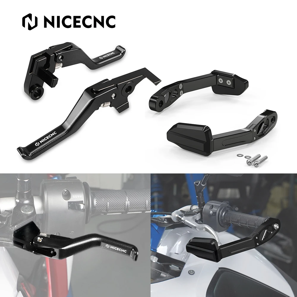 

For Yamaha 2019-2024 Tenere 700 T700 XTZ700 Shorty Brake Clutch Lever Hand Guard Lever Guard Fit 2019 2020 2021 2022 2023 2024