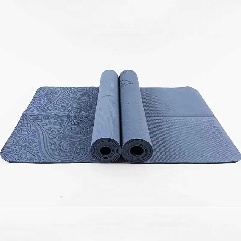 Estera plegable de la yoga del TPE perfecta para los entrenamientos internos de la aptitud 183*61*0.4cm 72*24*0.15in