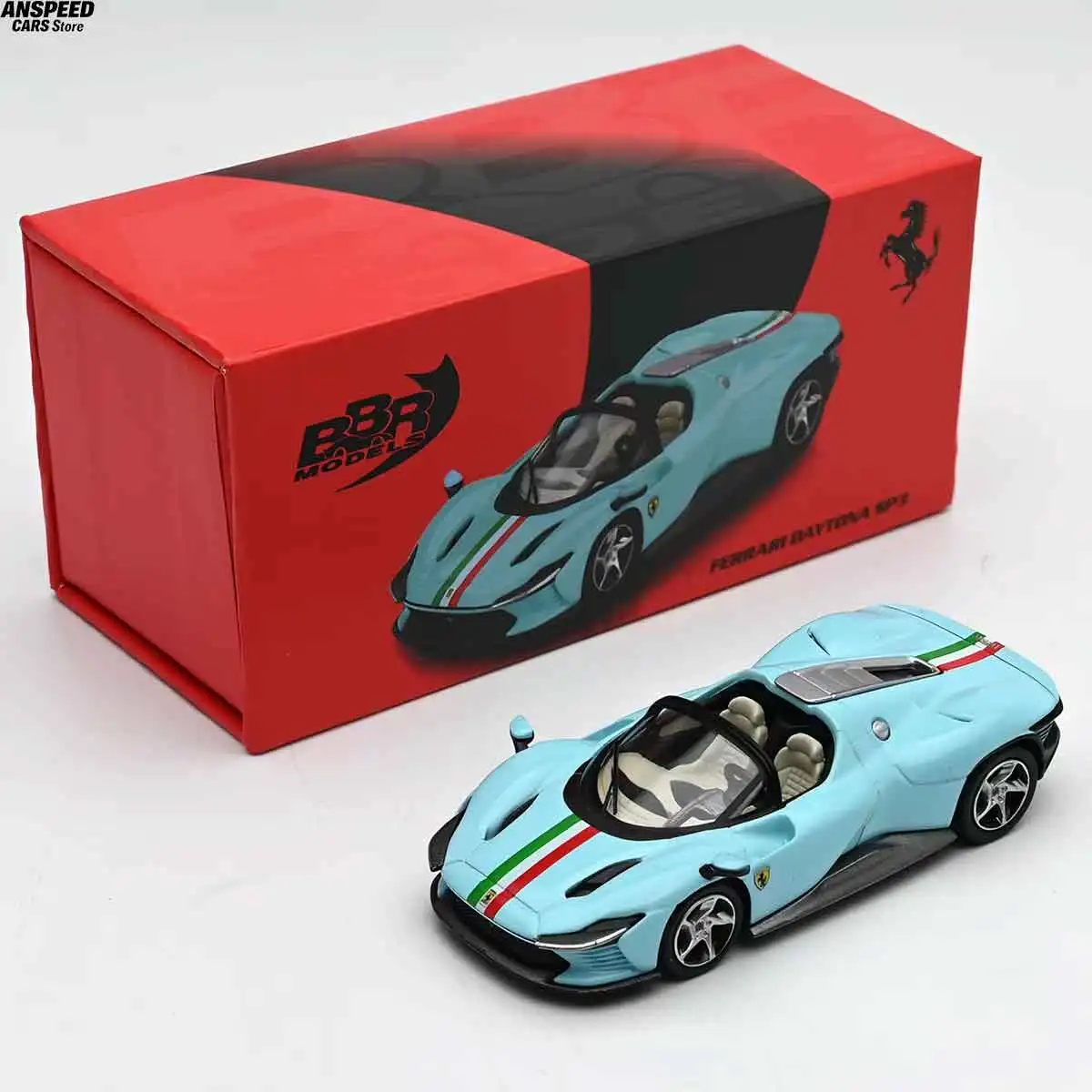 

BBR 1:64 Ferrari Daytona SP3 Alloy Die-Cast Model - Italian Supercar Replica, Metal Collectible Sports Car