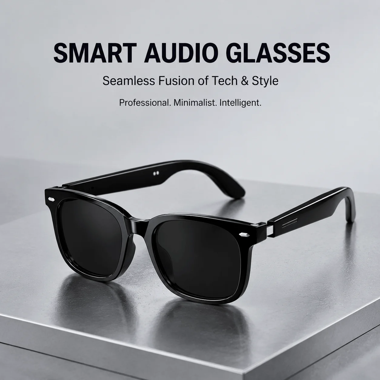 

AiMB V6 Max AI Smart Glasses Blue Light Blocking UV400 Bluetooth 5.4 Voice Assistant Music Calls Dual Speakers Camera Control