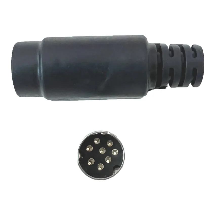 DIY for Soldering Cables Mini DIN Connector S-Video terminal Circular 8 Pin Male/Female With Plastic Handle Adapter socket