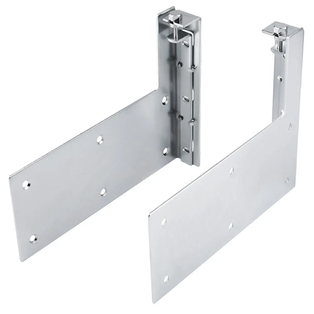 

Wall-mounted Bathroom Cabinet Hanging Code Brackets Heavy Duty Hangers Steel Floating Shelf