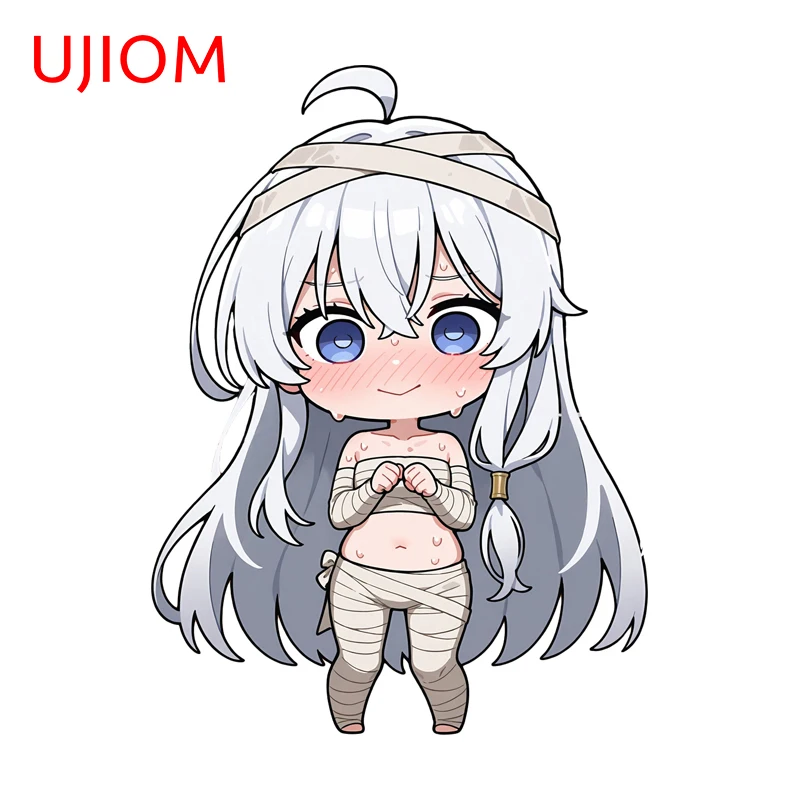 UJIOM Kawaii Elaina Wall Sticker Artistic Creative Amusing Computer Cooler Decal High-quality Home Decoration Accessories