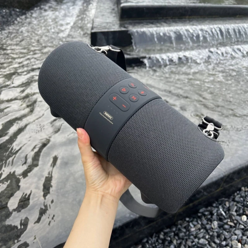 RB-M55 LED Portable Bluetooth Speakers Waterproof PC sound Column mega Bass Outdoor Music Player Subwoofer Gift Wireless Boombox