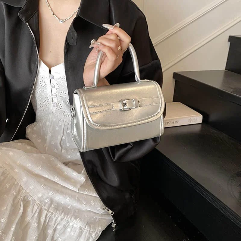 

Сумки через плечо для женщин, повседневные винтажные офисные женские сумки из искусственной кожи, роскошные однотонные сумки, модные мини-дорожные универсальные ручные сумки