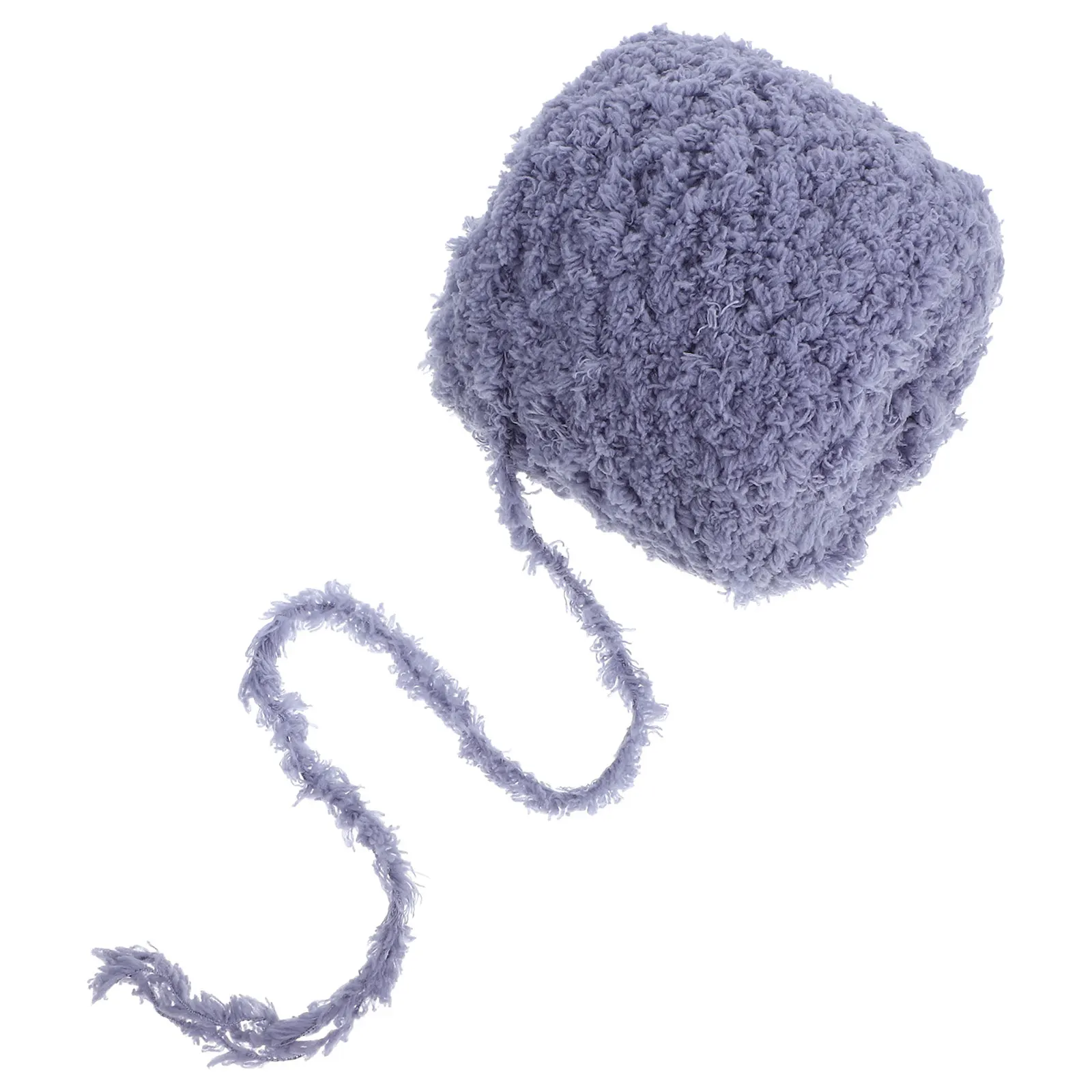 

Chunky Coral Fleece Yarn Woven Material Kit Handcrafts DIY Cozy Bag Making Soft Balls Crafting Projects Knitting