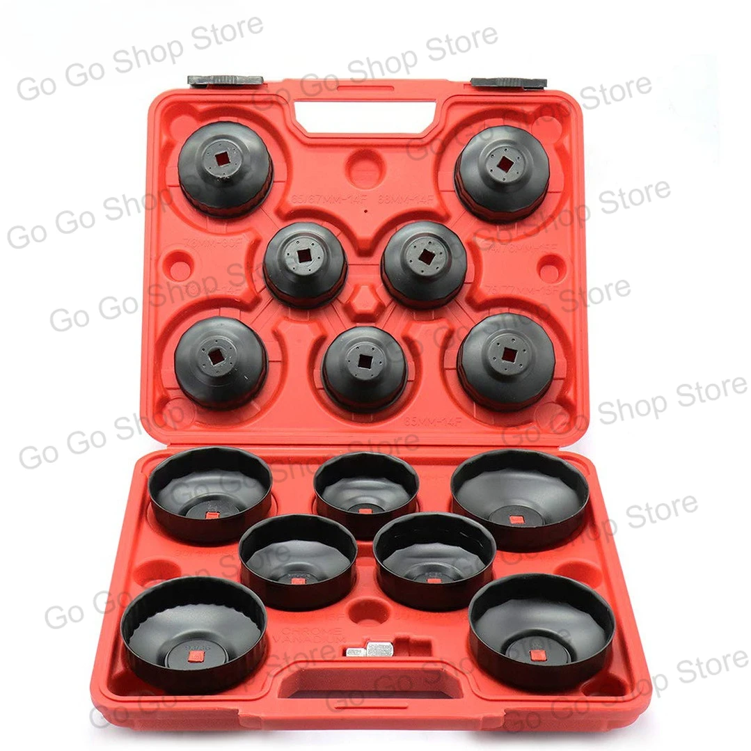 14 Piece Cap Oil Grid Wrench, Filter Wrench Oil Filter Wrench, Oil Grid Wrench Auto