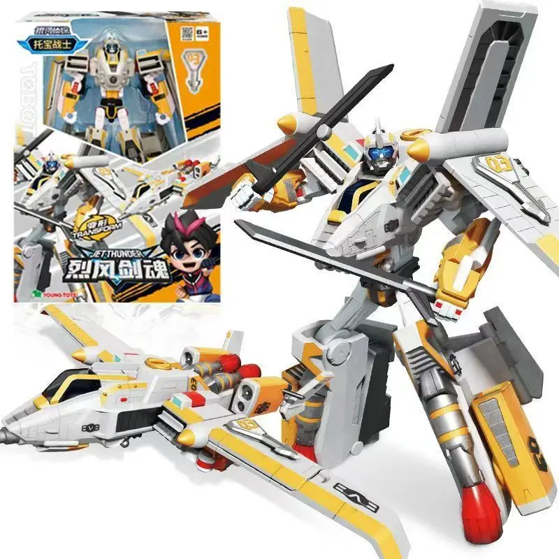 Tobot V GD Wild Chief หุ่นยนต์ STORM JOE รถ Action Figure ABS Transformation เครื่องบินรุ่นของเล่นสําหรับของขวัญเด็ก