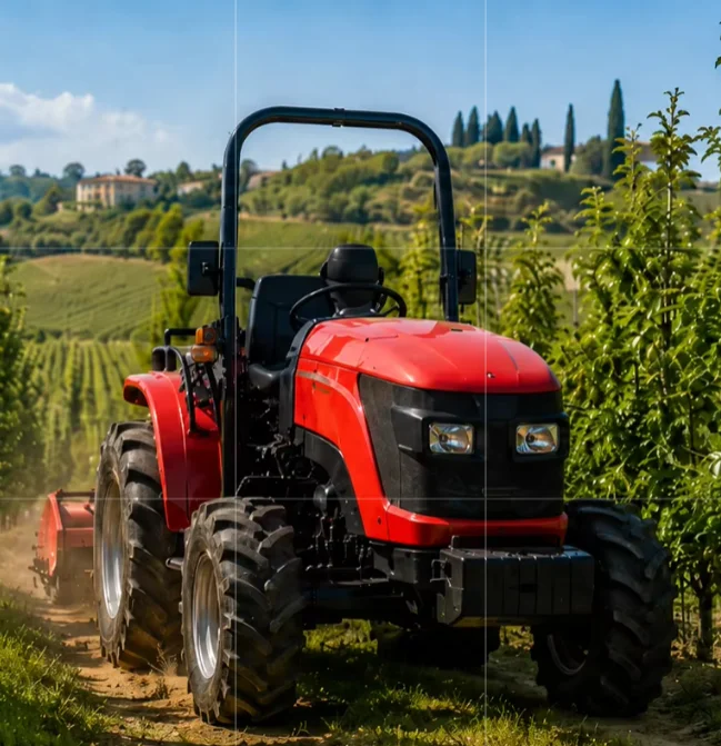 Hot-selling Compact 50-100 Horsepower Four-wheel Drive High-efficiency and Powerful Mini Agricultural Tractor