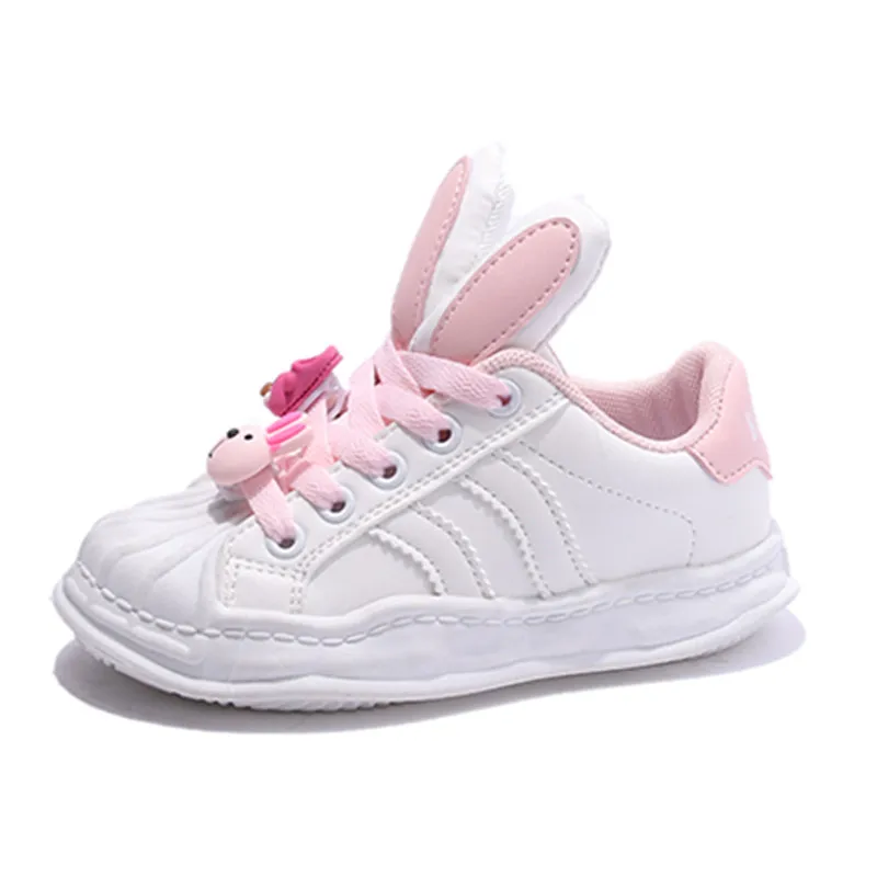 Kids Little Girls Sneakers Children\'s Tennis Toddlers Sports or Running Shoes Lovly Fashion New Arrival 3-9Y