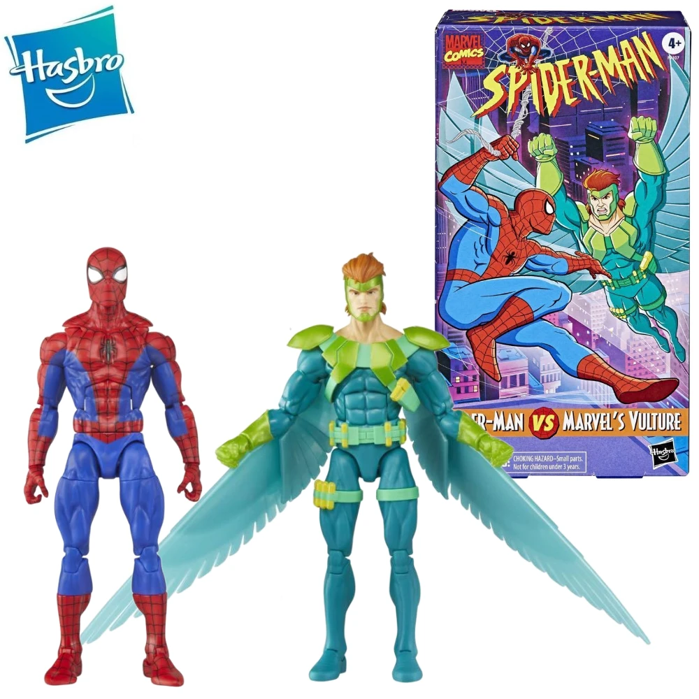 Marvel Legends Vhs Spider Man Vulture 2pack Hasbropulse Limited Action Figure Model Toy Hobby Gift