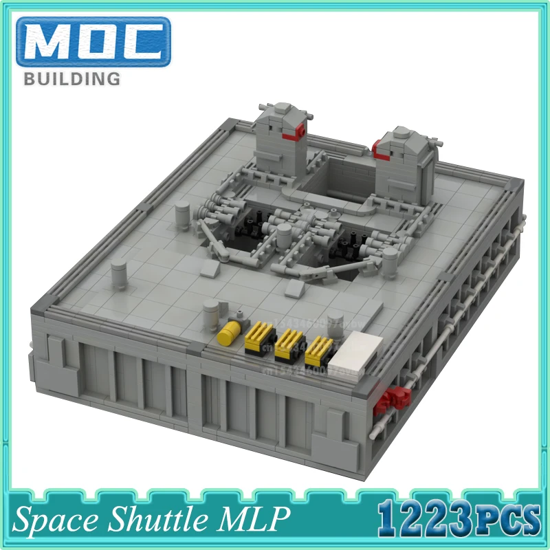 Space Shuttle MLP 1:220 scale MOC Building Block Movie Series Starfighter Set DIY Assembly Model Collection Bricks Toys Gifts