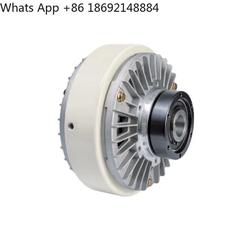 Single Axis Magnetic Powder Brake Double Axis Clutch 24V Hollow Tension Controller Brake FZ/FL