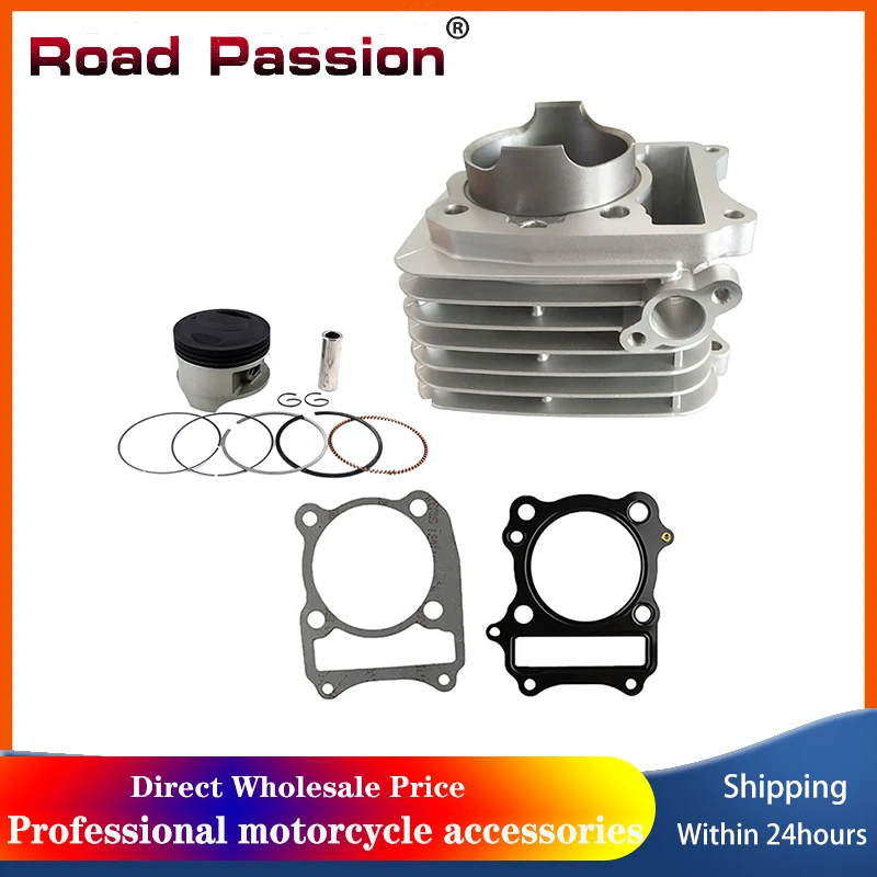 

Road Passion 66mm Motorcycle Air Cylinder Block & Piston Kit & Gasket Kit For SUZUKI DR200 DF200 1996-2009 DR DF 200