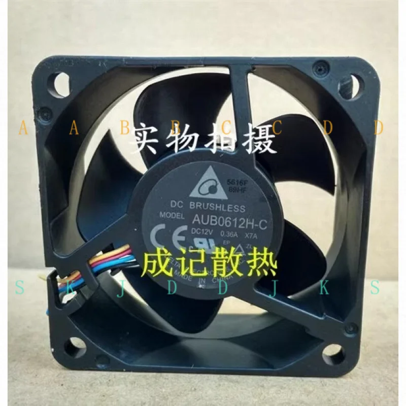 

M AUB0612H-C DC12V 0.36A 6CM 4-Wire PWM Projector Cooling Fan