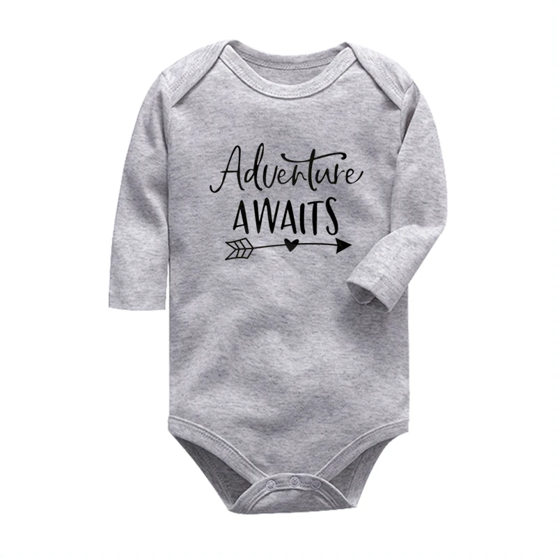 Baby Boy Girl long Sleeve bodysuit unisex Newborn body clothes Spring Autumn costume infant Bodysuits set kids letter Clothing