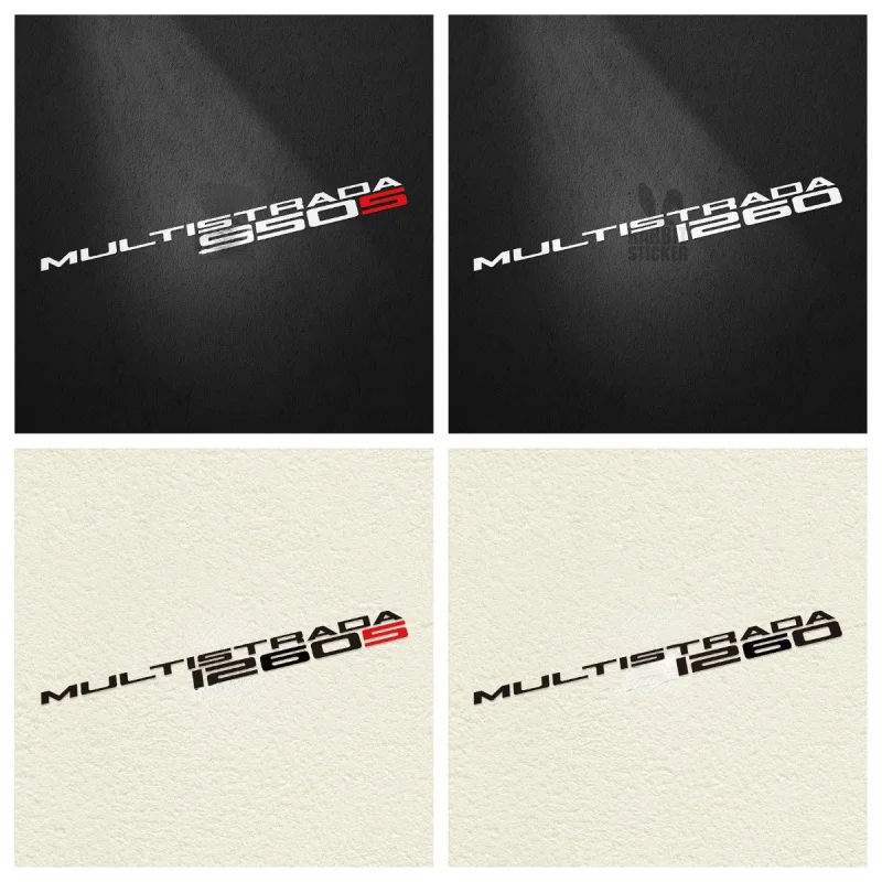 Motorcycle body fairing sticker logo decals Protector Decal FIT FOR DUCATI 950 1200 1260 S MULTISTRADA