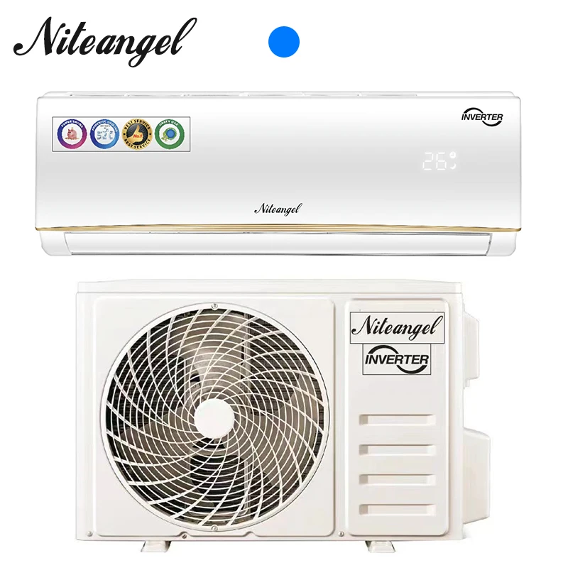 Niteangel 220V 18000BTU 1.5HP R410A Wall mounted air conditioning Variable frequency cooling only INV