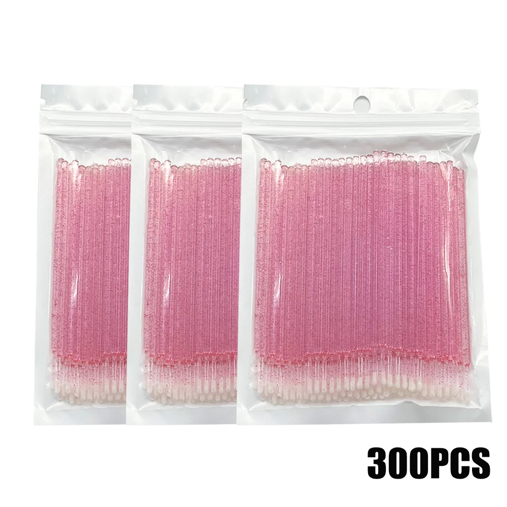 Brosse de nettoyage de cils jetable, 300/500 pièces, Microbrosse pour Extension de cils, pour enlever les cils, Micro brosses, vente en gros