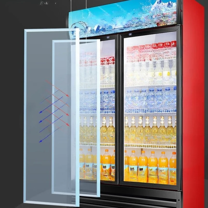 

Large capacity beverage cabinet Commercial freezer Direct refrigerated display