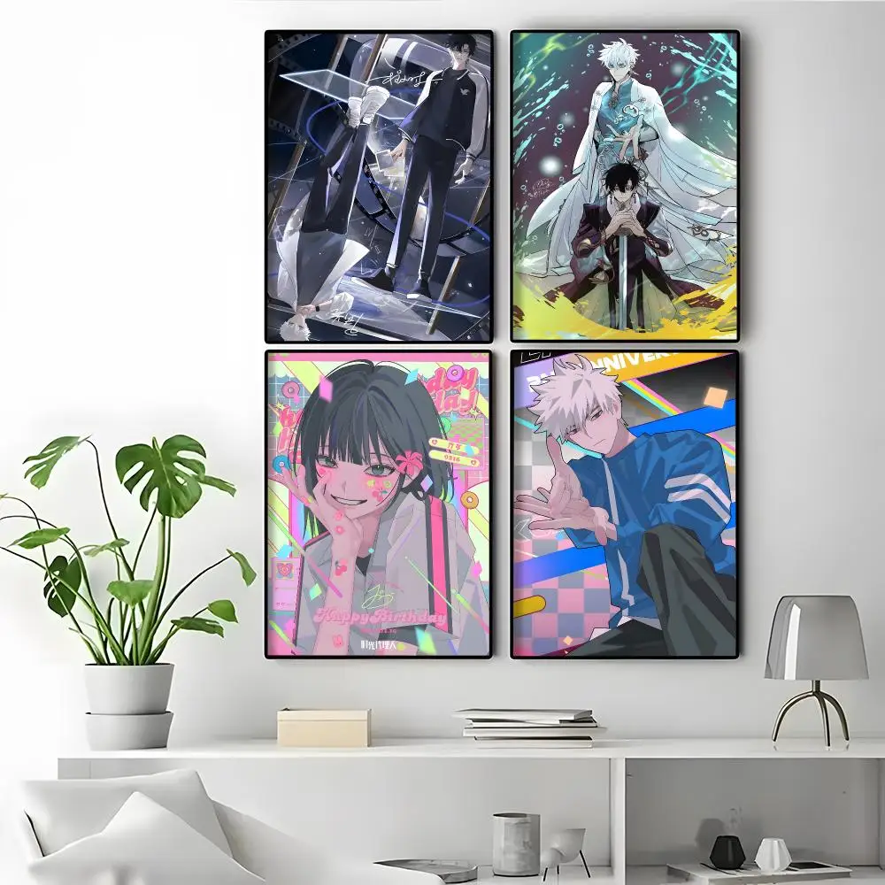 Link Click Creative Room Art Affordable Wall Art Gaming Desk Backdrop Poster