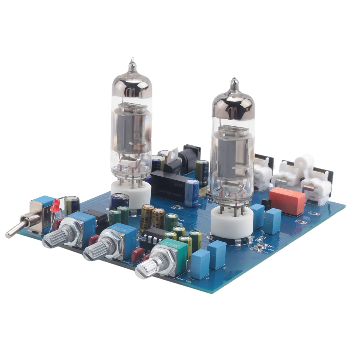 T88C Bluetooth Tube Preamplifier Fever Hifi 6J5 Bile Vacuum Tube Preamp NE5532 Pre Amplifier Tone Control Board