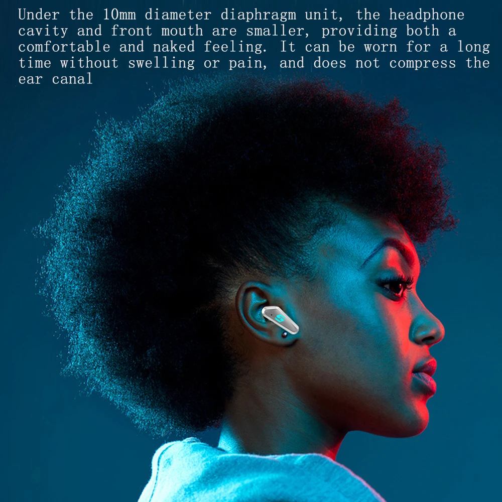سماعات بلوتوث لاسلكية مع تأخير منخفض ، لعبة الرياضات الرائعة ، سماعات أذن ، TWS ، استعداد طويل للغاية ، مكالمة عالية الدقة ، سماعات رأس رياضية ، X35