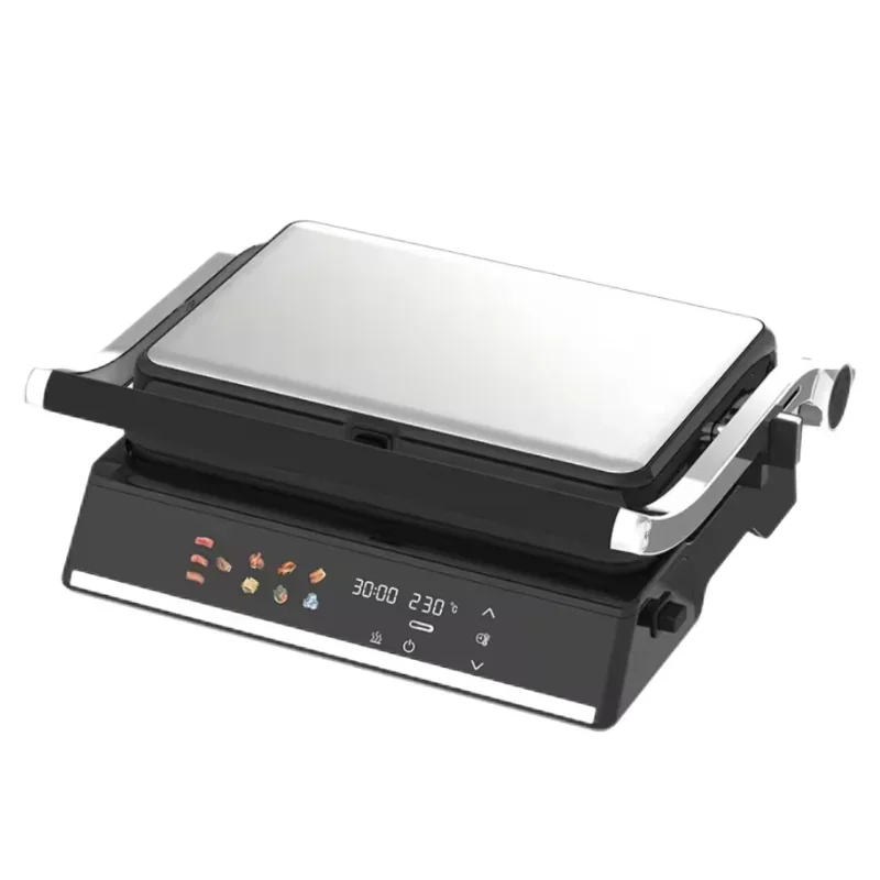 

Digital Electric Contact Grill with Removable 6-Piece Grill Kitchenware Grill