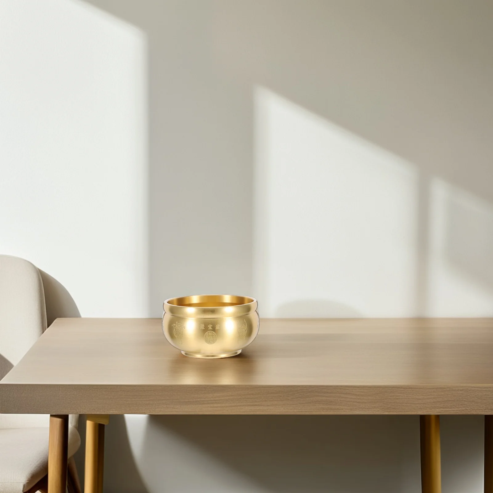 

Copper Incense Burner Decorative Wealth God Motif Indoor Use Home Living Room Desk Scent Stick Holder Aromatic