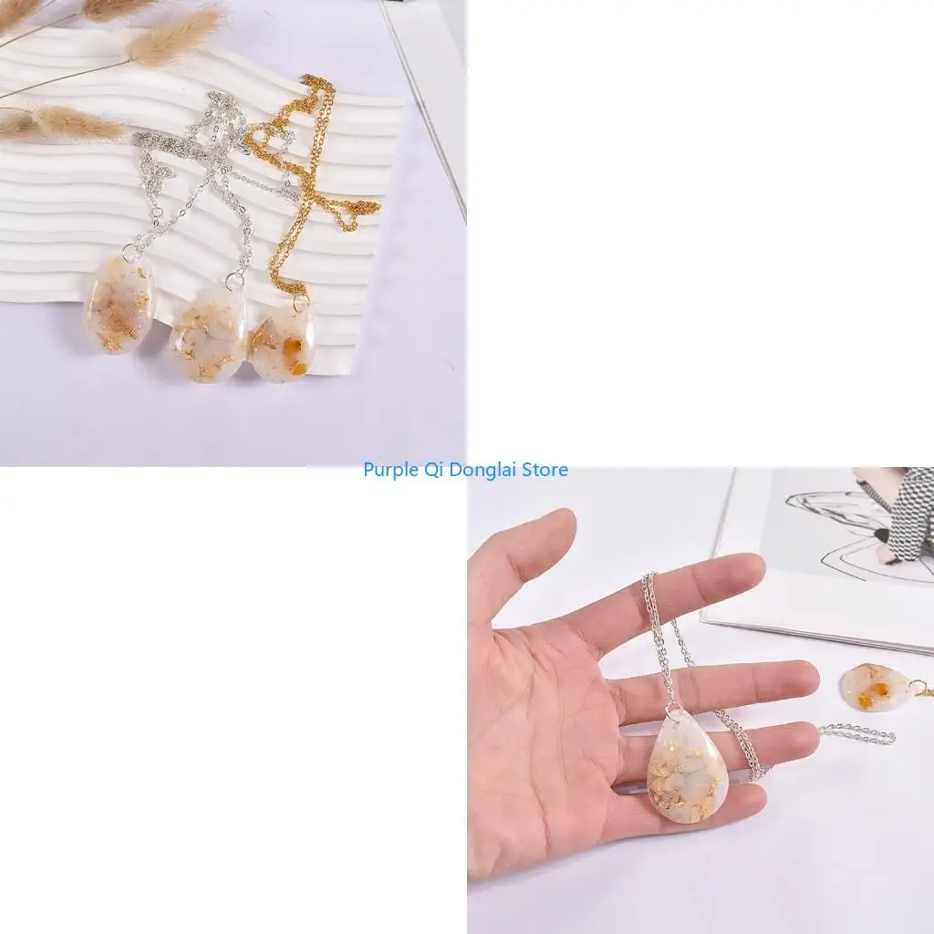 L21E Tear Drop Resin Earring Molds for Jewelry Making Pendant Silicone Mold