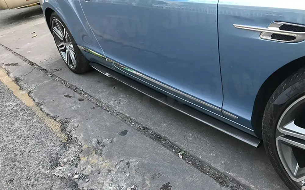 

Комплекты кузова, боковые юбки, заднее крыло багажника для Bentley Continental GT W12 2015-2021, передний спойлер из углеродного волокна, задний спойлер
