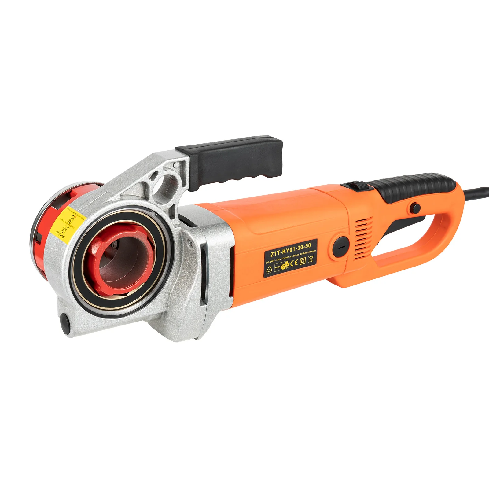 2300W Portable Handheld Electric Threading Machine W/6 Dies Electric Pipe Threader Galvanized Pipe Threading Machine