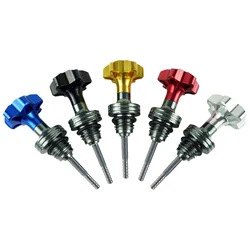 Motorcycle Engine Oil Dipstick Filler Cap Plug for GY6 BWS 125CC CNC Aluminum Alloy Oil Dipstick Motorcycle Accessories