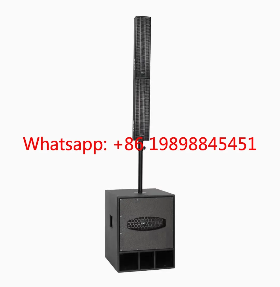 

Portable Active DSP Column Speaker System 15 Inch Subwoofer Outdoor Party Audio Set