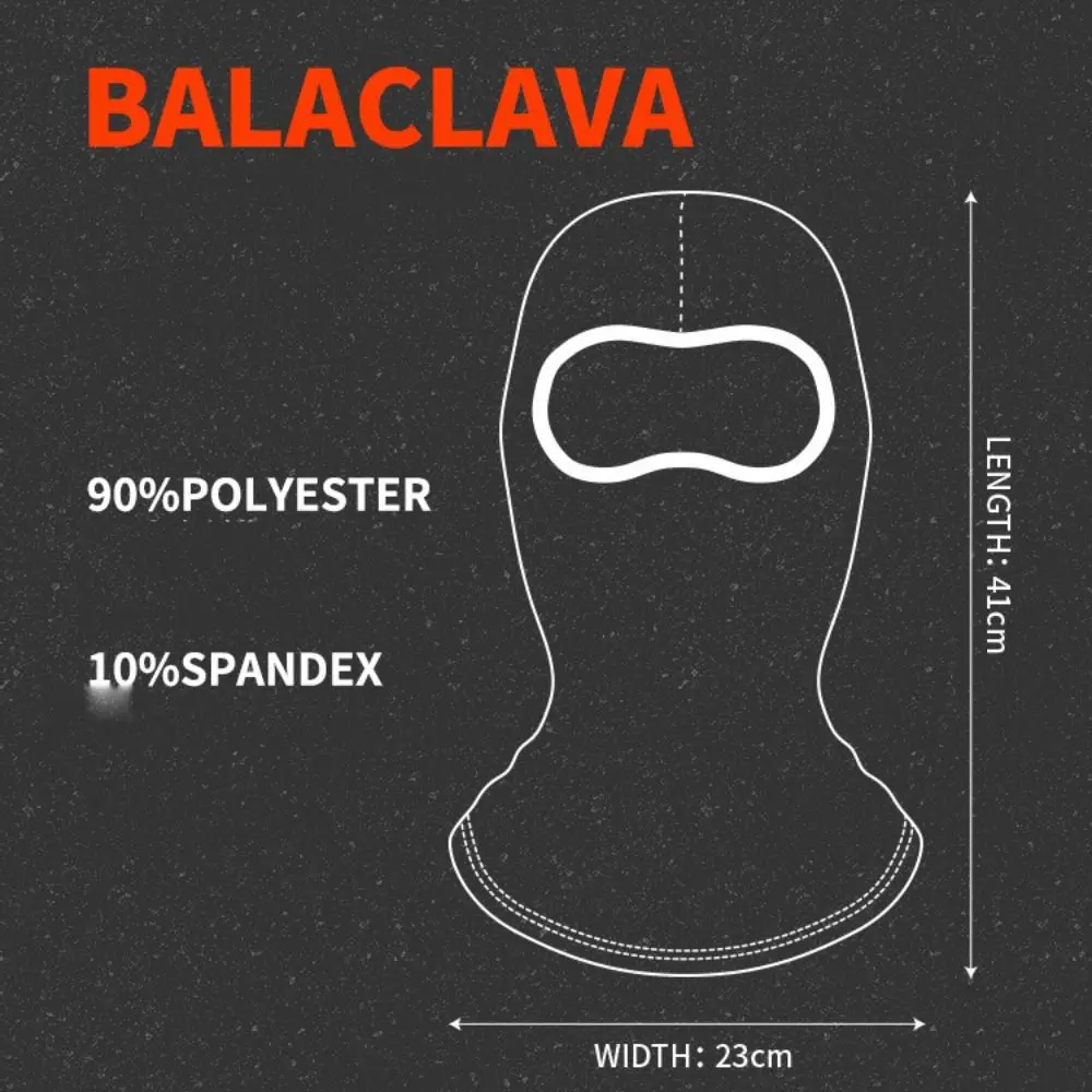 Balaclava motocicleta balaclava respirável leve ciclismo máscara facial completa à prova de vento proteção solar equitação headwear masculino