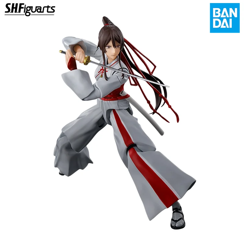 

Оригинальная фигурка Bandai SHF Hell's Paradise: Ямада Асаемон Сагир, аниме-фигурка милой девушки, коллекционная игрушка, украшение, подарок для детей на Рождество